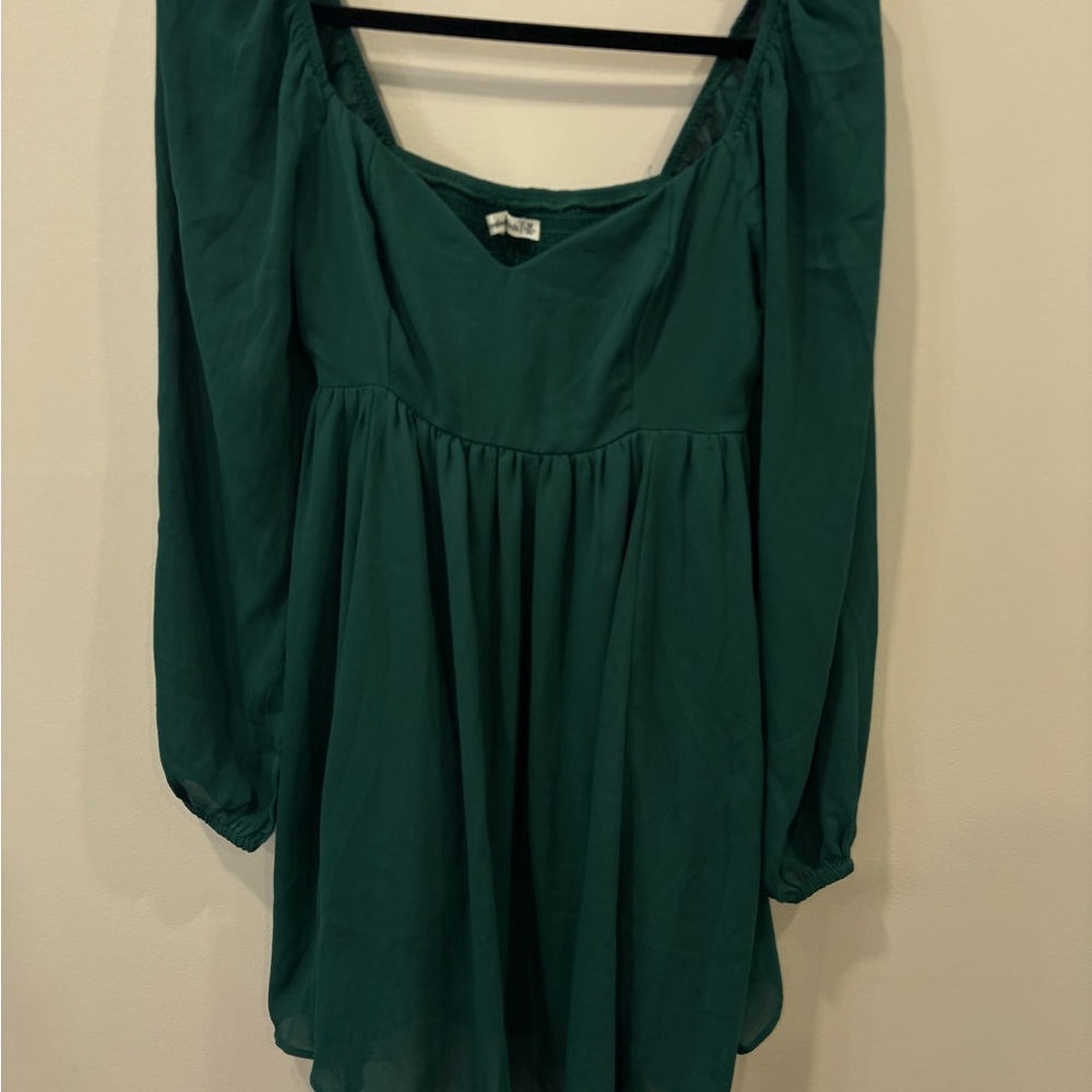 Abercrombie & Fitch green dress
